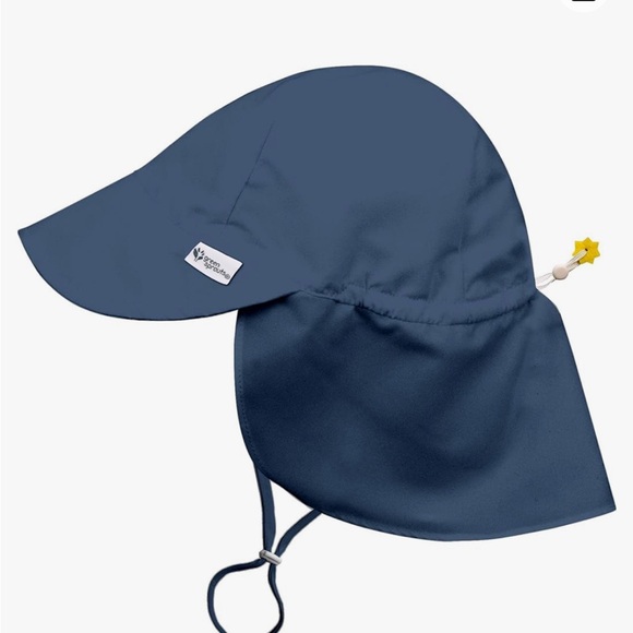 Green Sprouts Ecoflap UPF 50+ hat, 0-6M - Picture 1 of 2